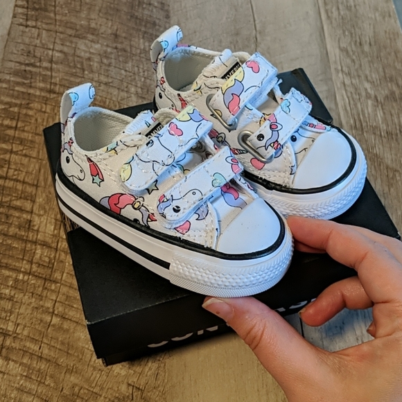 Converse Other - NWT Converse Baby Unicorn Tennis Shoe
